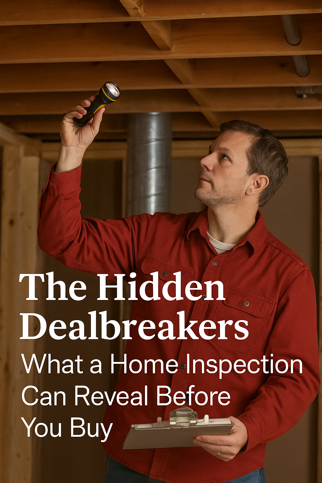 graphic says "The Hidden Dealbreakers. What a Home Inspection Can Reveal Before You Buy